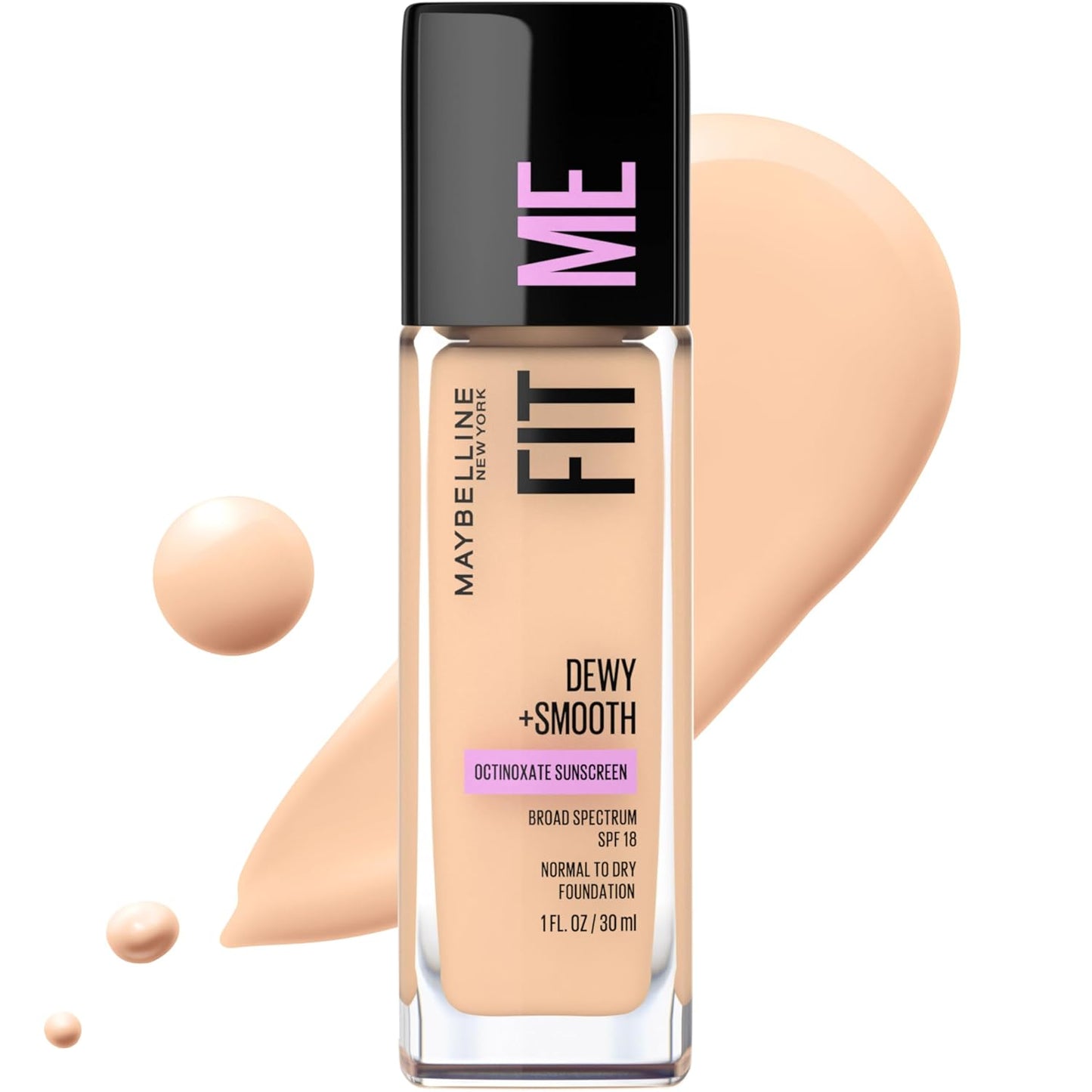 Fit Me Dewy + Smooth Liquid Foundation - Bajo Pedido