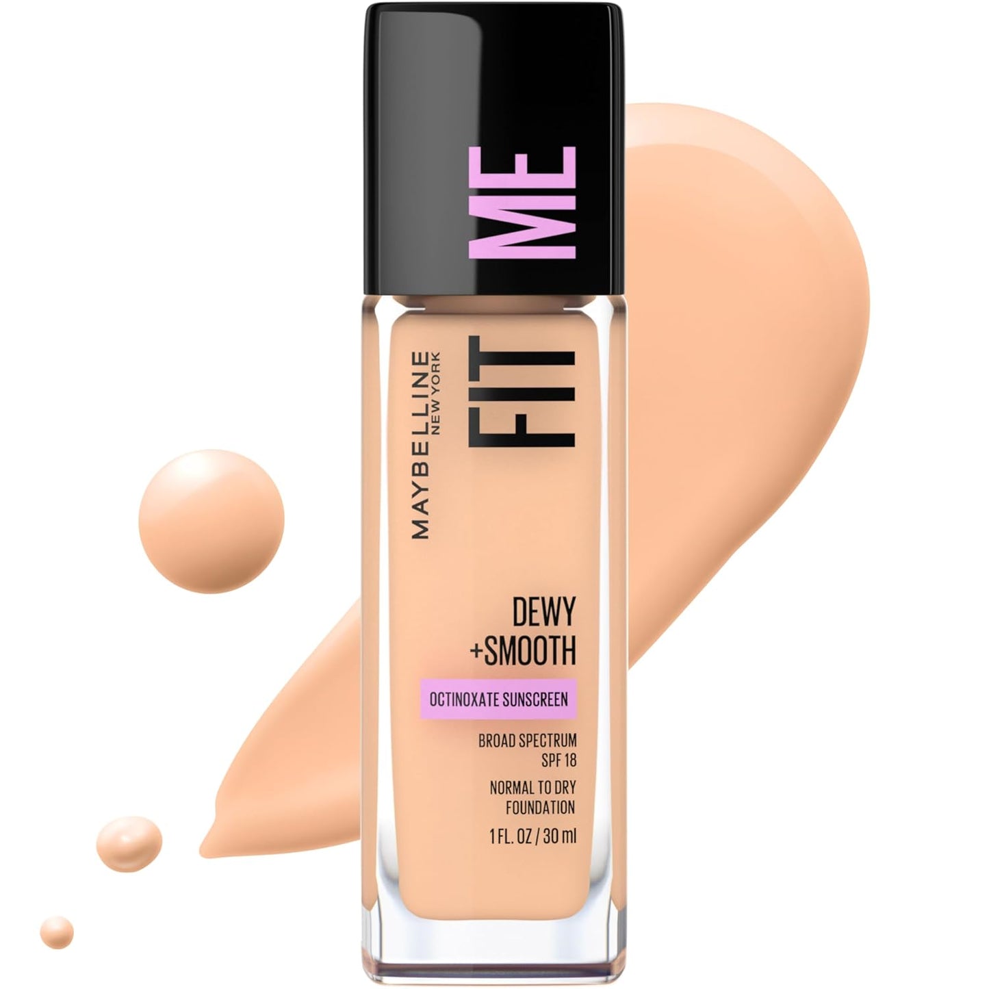 Fit Me Dewy + Smooth Liquid Foundation - Bajo Pedido