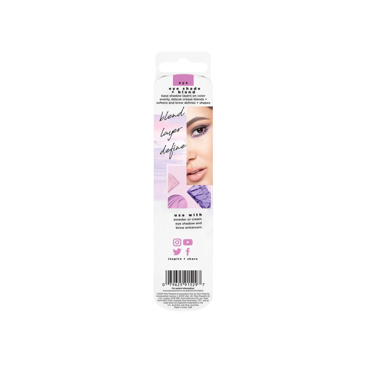 Eye Shade & Blend Makeup Brush Trio - Bajo Pedido