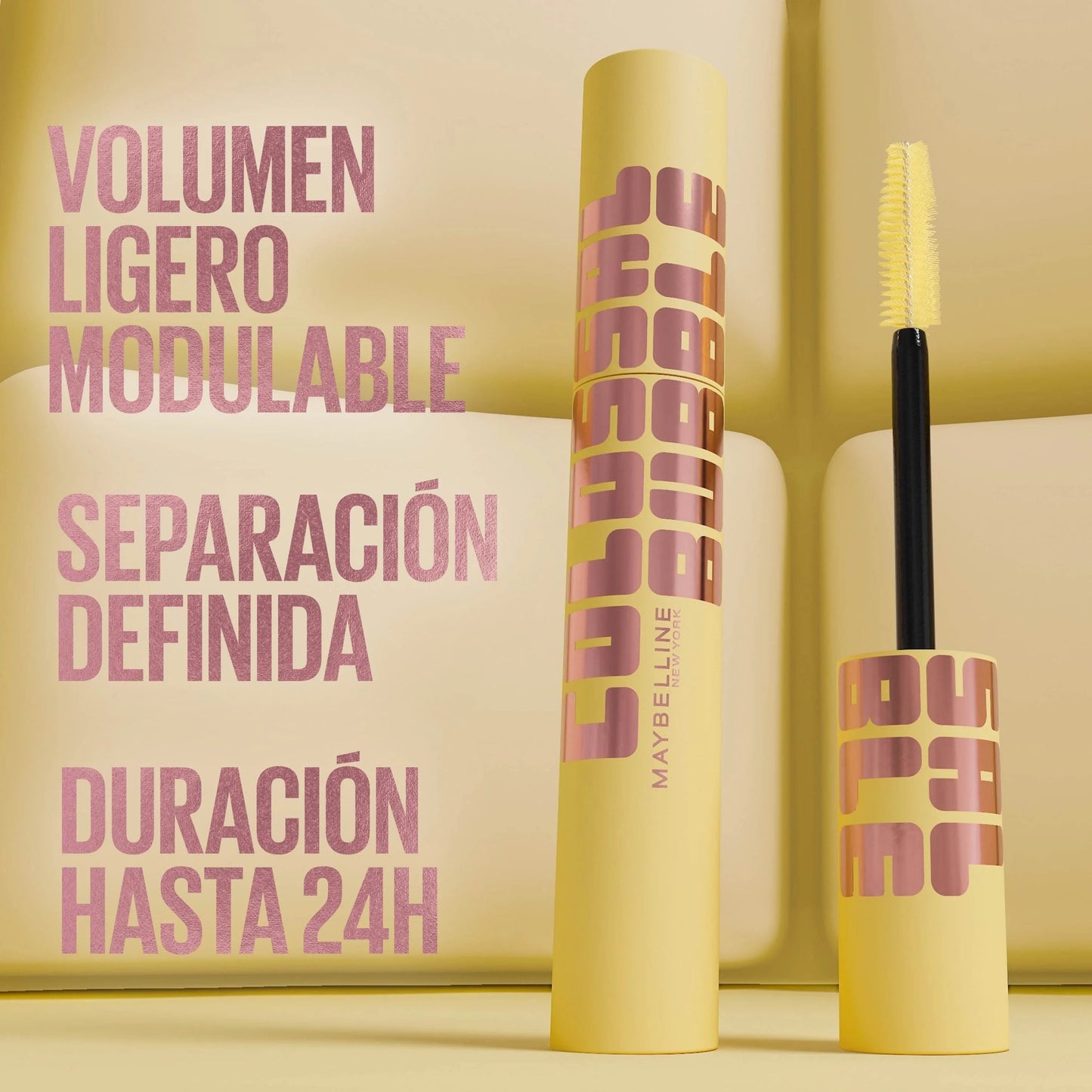 The Colossal Bubble Washable Mascara Maybelline Guatemala Mascara de pestañas
