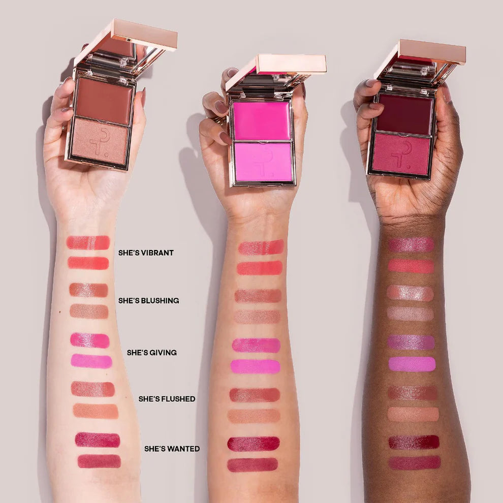 Major Headlines Double-Take Crème & Powder Blush Duo
