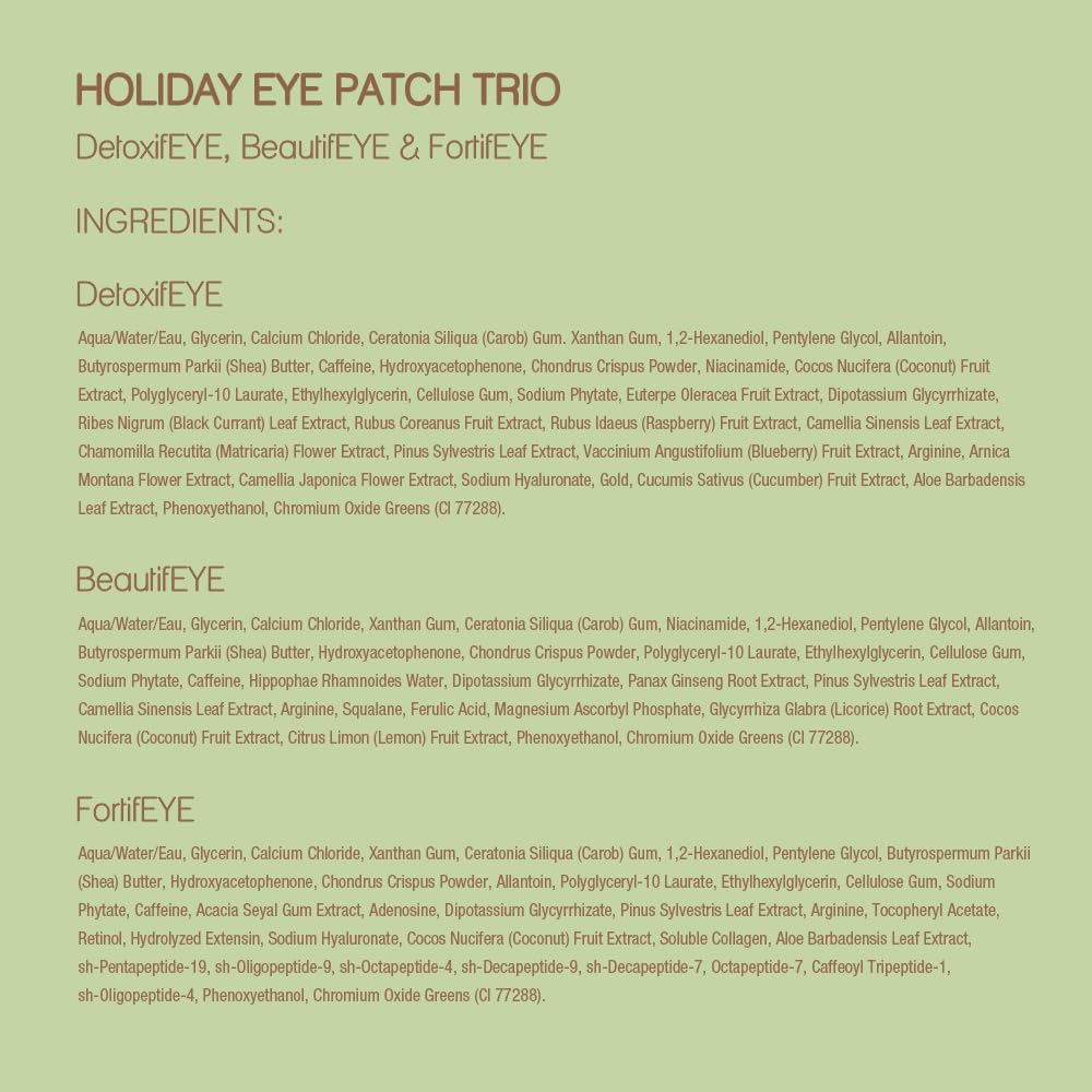 Eye Patch Trio - Bajo Pedido