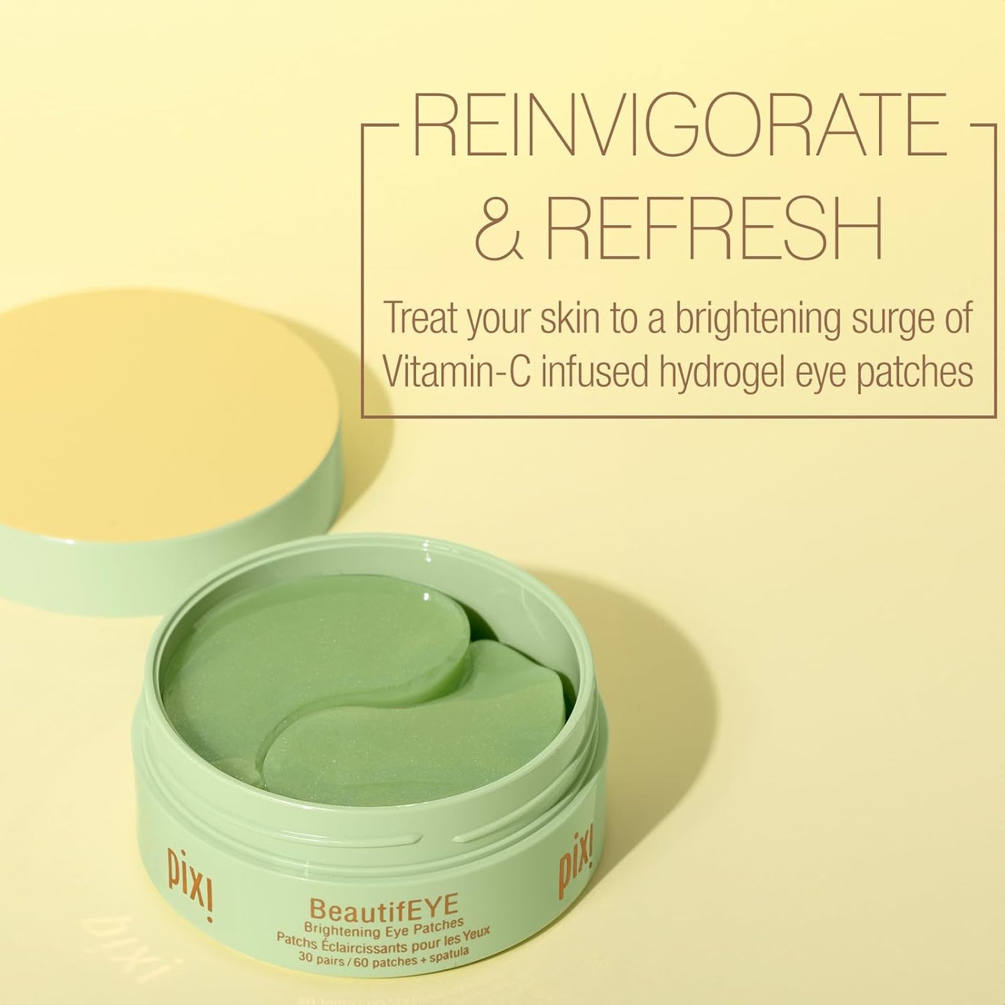 BeautifEYE Brightening Eye Patches with Vitamin C - Bajo Pedido
