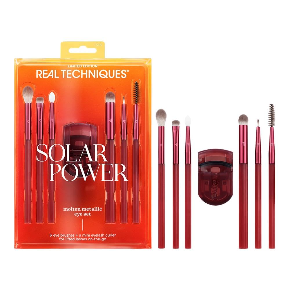 Solar Power Molten Metallic Eye Set - Bajo Pedido