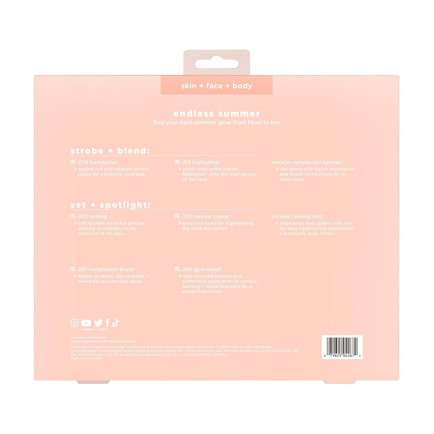 Endless Summer Makeup Brush Set - Bajo Pedido
