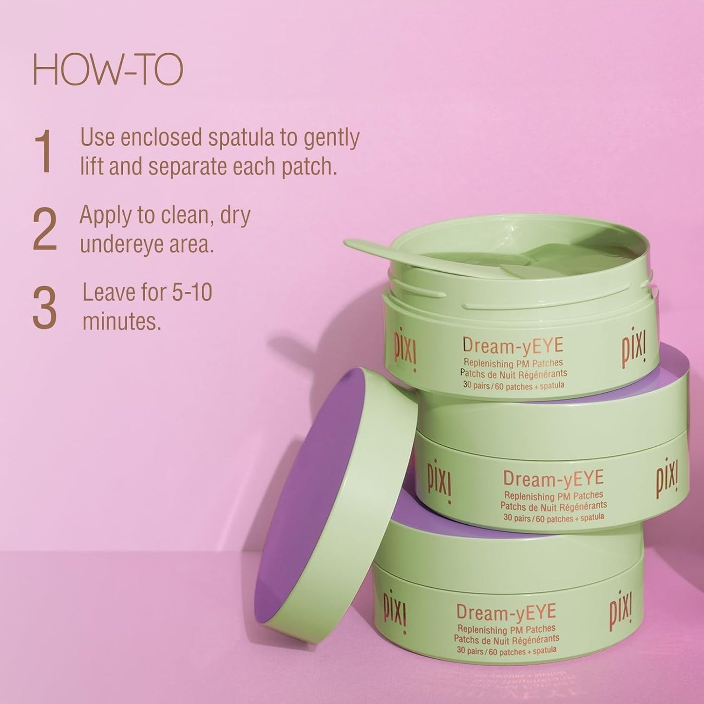Dream-yEYE Calming and Replensihing Eye Patches with Jasmine & Vitamin A - Bajo Pedido