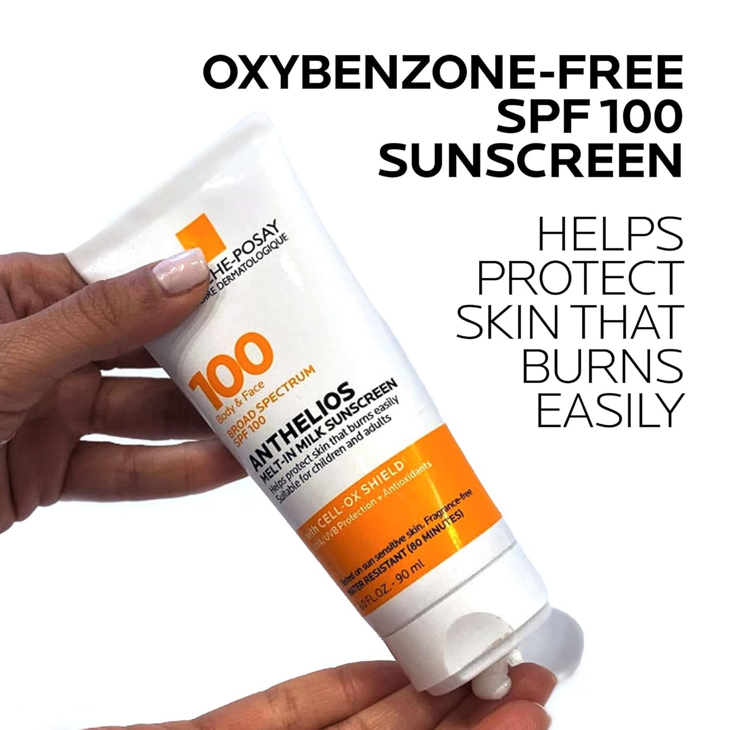 La Roche-Posay Anthelios Melt-In Milk Sunscreen SPF 100 Guatemala bloqueador protector solar de cuerpo y rostro