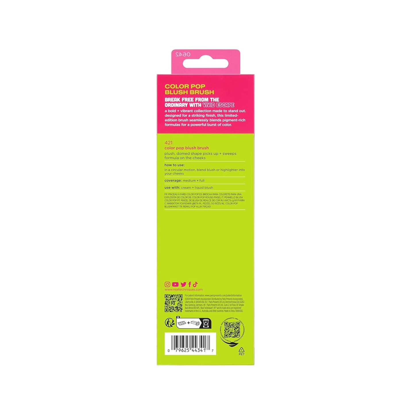 Vivid Escape Color Pop Blush Brush - Bajo Pedido