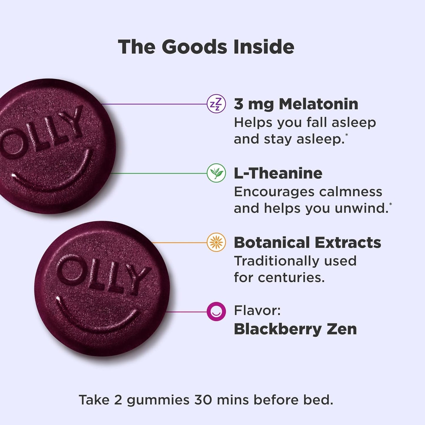 Sleep Gummies 3 mg Melatonin - Bajo Pedido