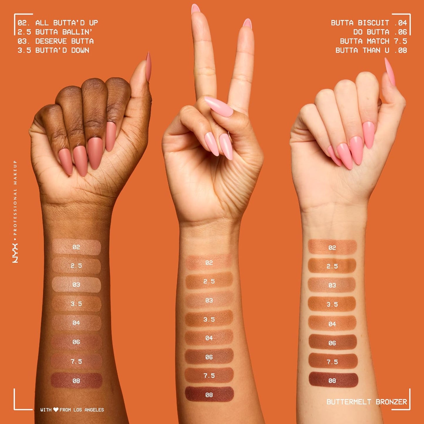 NYX Buttermelt Bronzer Guatemala bronceador y contorno en polvo compacto