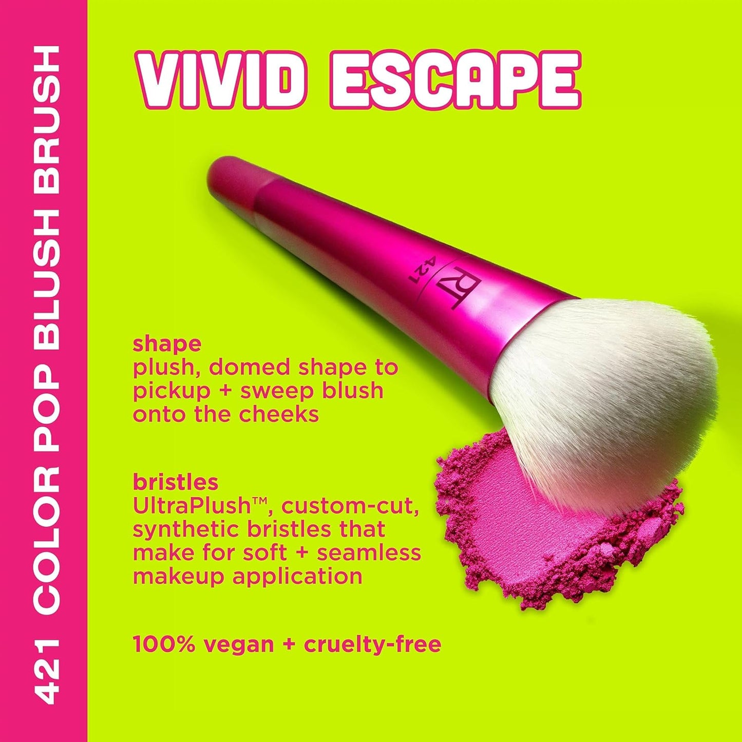 Vivid Escape Color Pop Blush Brush - Bajo Pedido