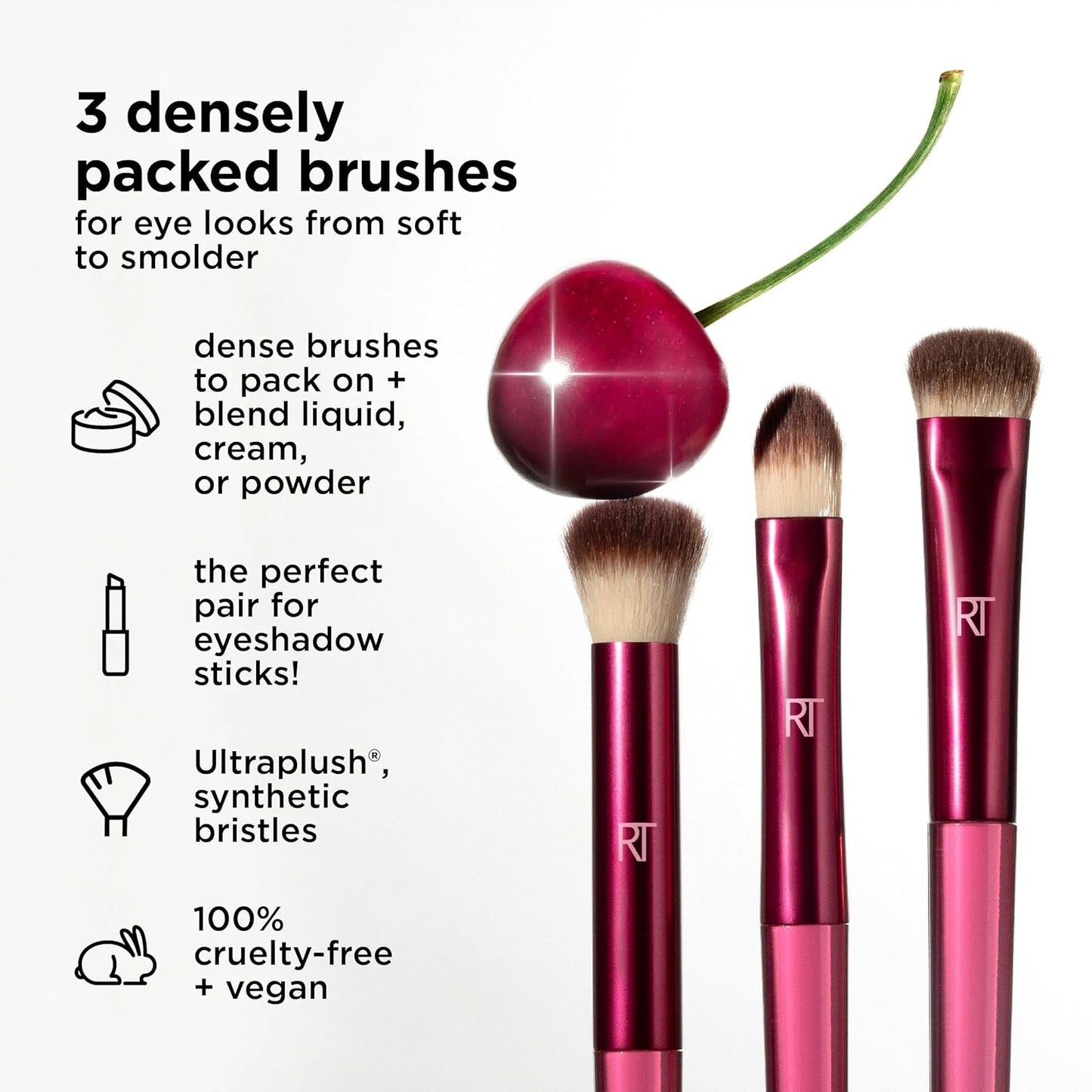 Cherry On Top MesmerEYES Brush Trio - Bajo Pedido