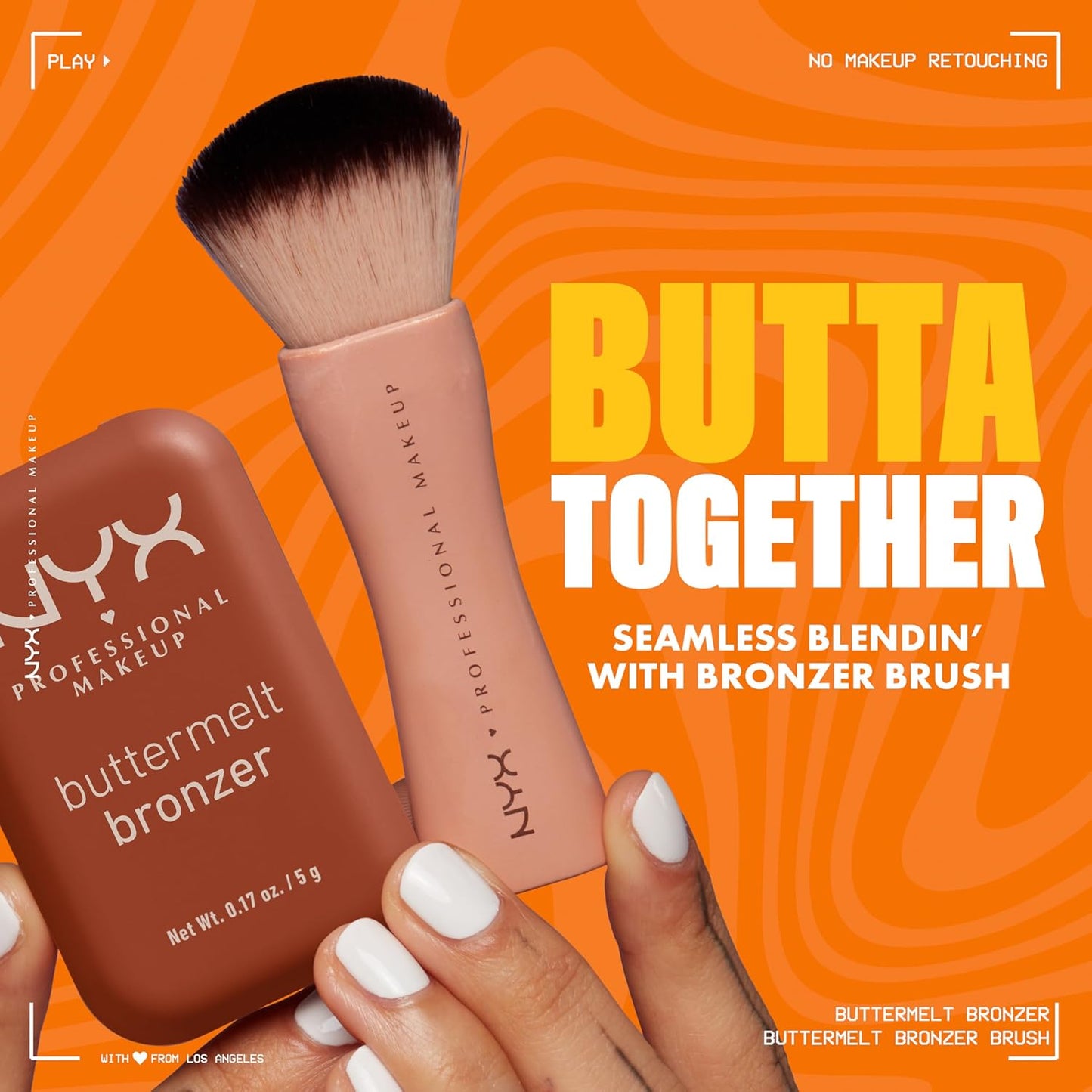 NYX Buttermelt Bronzer Guatemala bronceador y contorno en polvo compacto