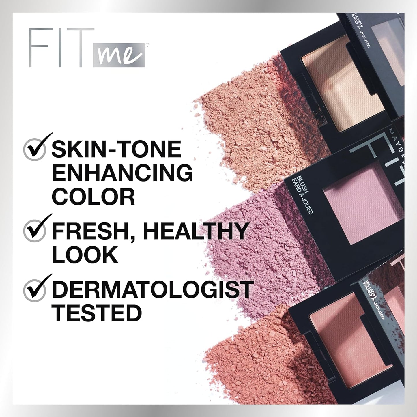 Rubor en polvo Fit Me Blush Maybelline Guatemala