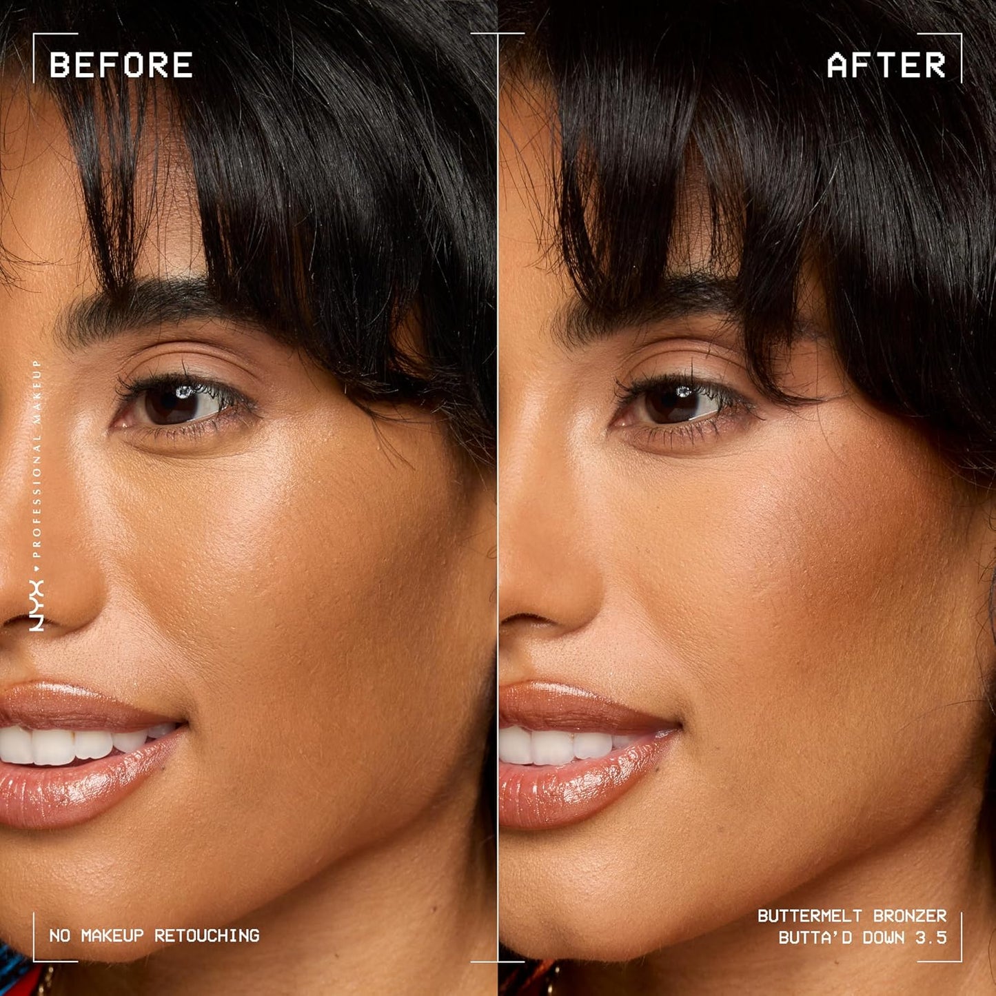 NYX Buttermelt Bronzer Guatemala bronceador y contorno en polvo compacto