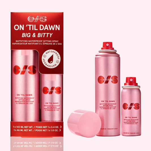 On 'Til Dawn Mattifying Waterproof Setting Spray Big & Bitty Duo - Sephora Sale