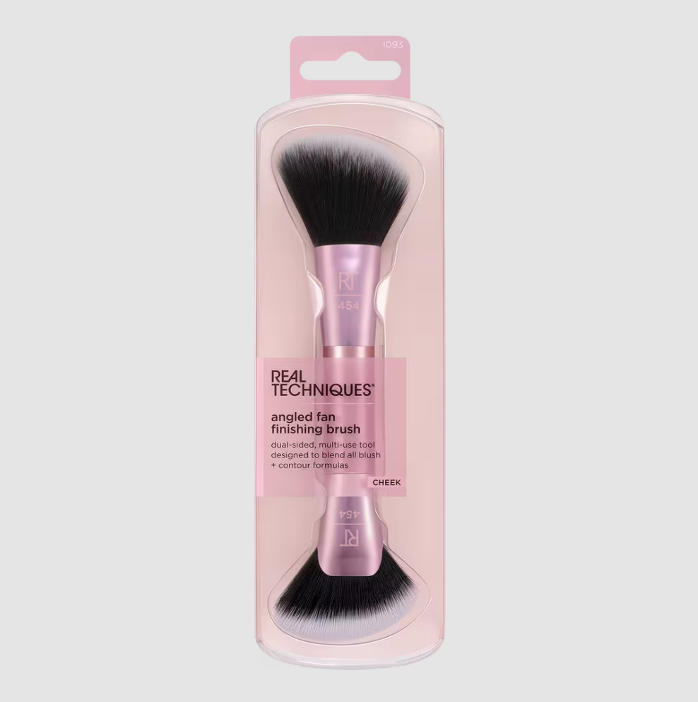 Angled Fan Finishing Dual-Ended Brush