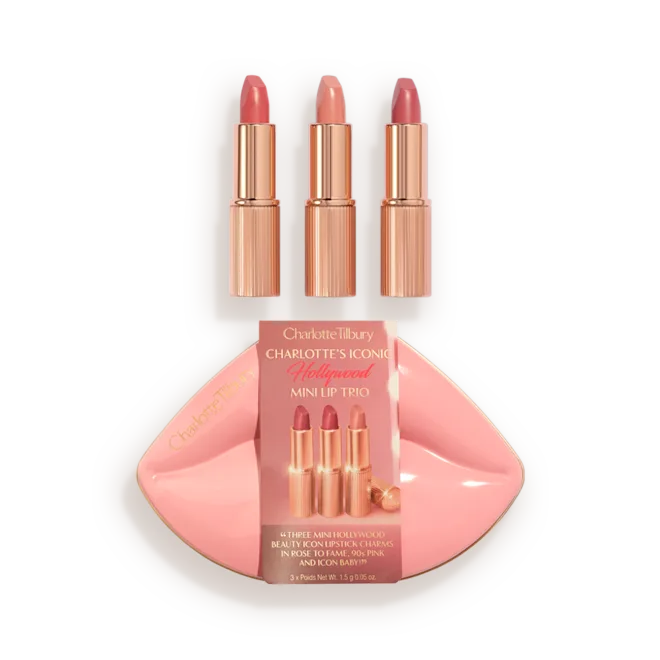Mini Iconic Hollywood Lipstick Trio Gift Set - Sephora Sale