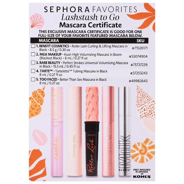 Summer Lash Stash Mascara Set with Voucher