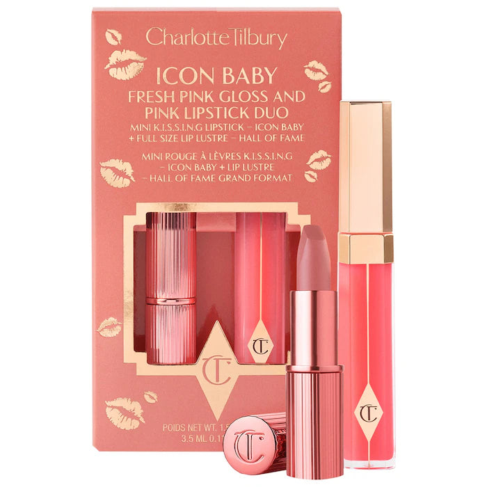 K.I.S.S.I.N.G Lipstick and Lip Gloss Duos - Bajo Pedido