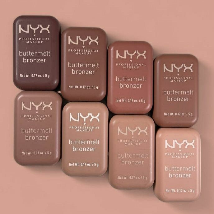 NYX Buttermelt Bronzer Guatemala bronceador y contorno en polvo compacto