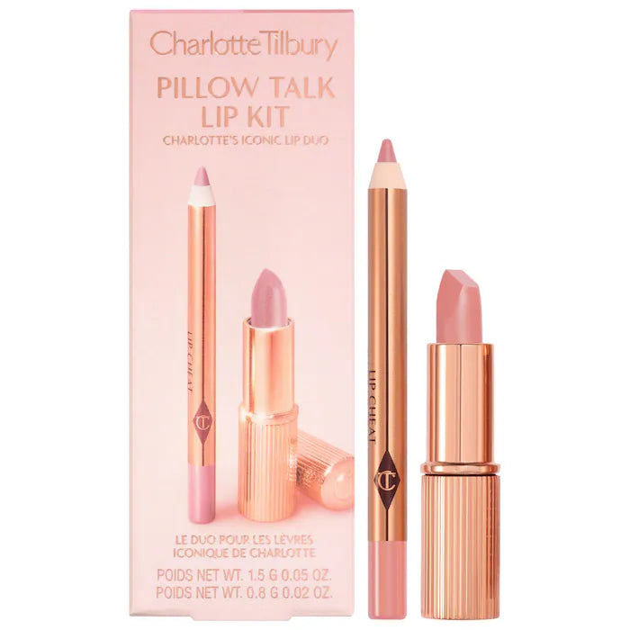 Mini Pillow Talk Lipstick & Liner Set - Bajo Pedido
