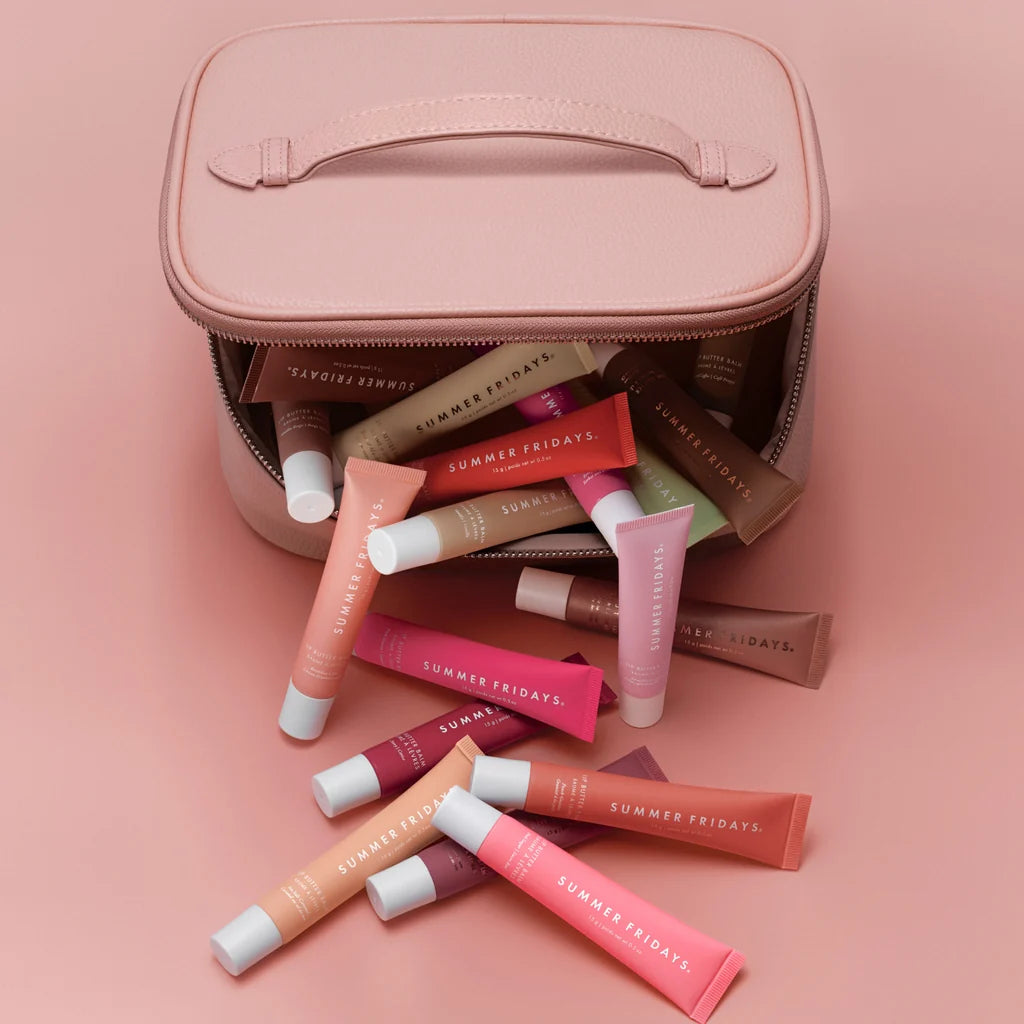 The Lip Butter Balm Vault Gift Set with 18 Hydrating Flavors - Bajo Pedido