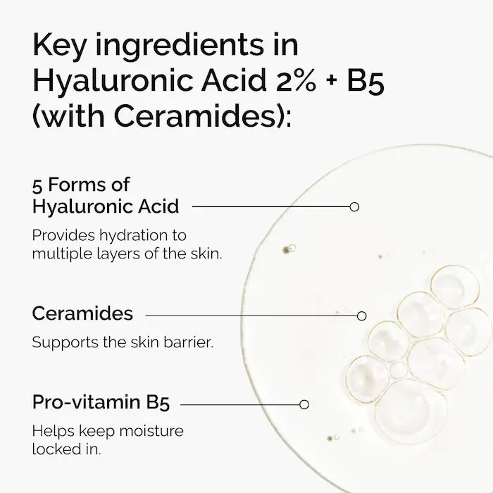 Hyaluronic Acid 2% + B5 Hydrating Serum - Bajo Pedido