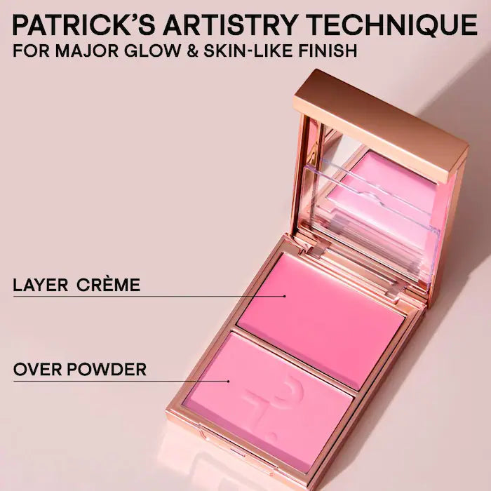 Major Headlines Double-Take Crème & Powder Blush Duo
