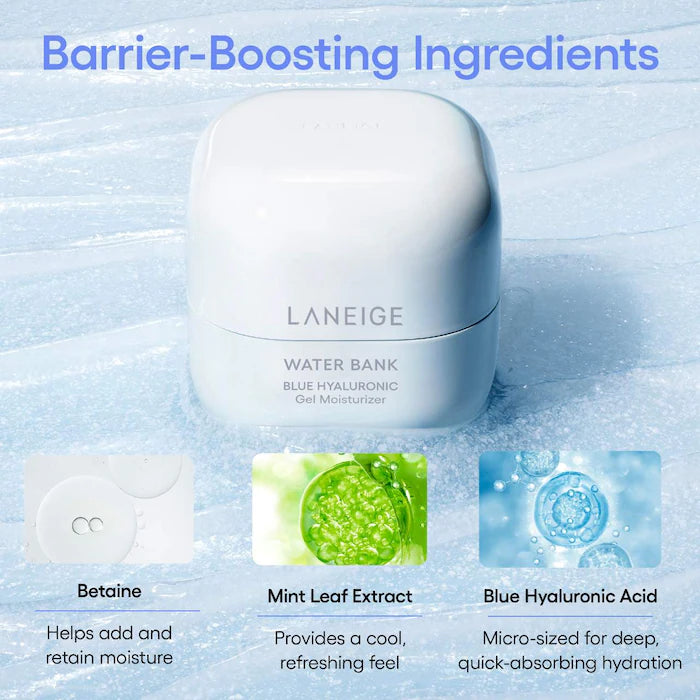 Water Bank Blue Hyaluronic Gel Moisturizer with Mint Extract - Sephora Sale