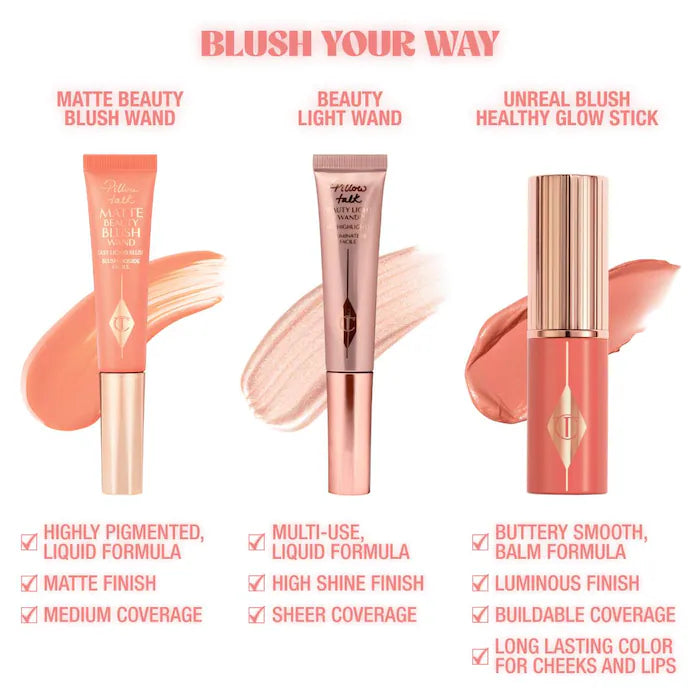 Unreal Lip + Cheek Glow Blush Stick with Hyaluronic Acid - Bajo Pedido