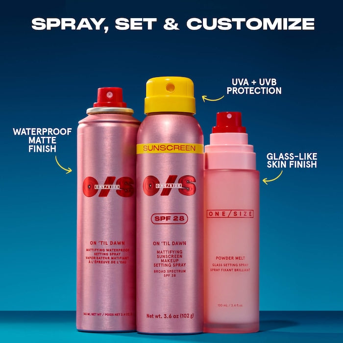 On 'Til Dawn Mattifying Sunscreen Makeup Setting Spray SPF 28 - Sephora Sale