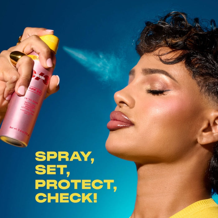 On 'Til Dawn Mattifying Sunscreen Makeup Setting Spray SPF 28 - Sephora Sale