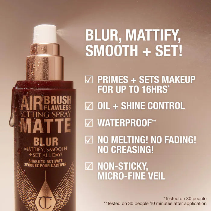 Airbrush Flawless Matte Blurring & Waterproof Setting Spray - Sephora Sale