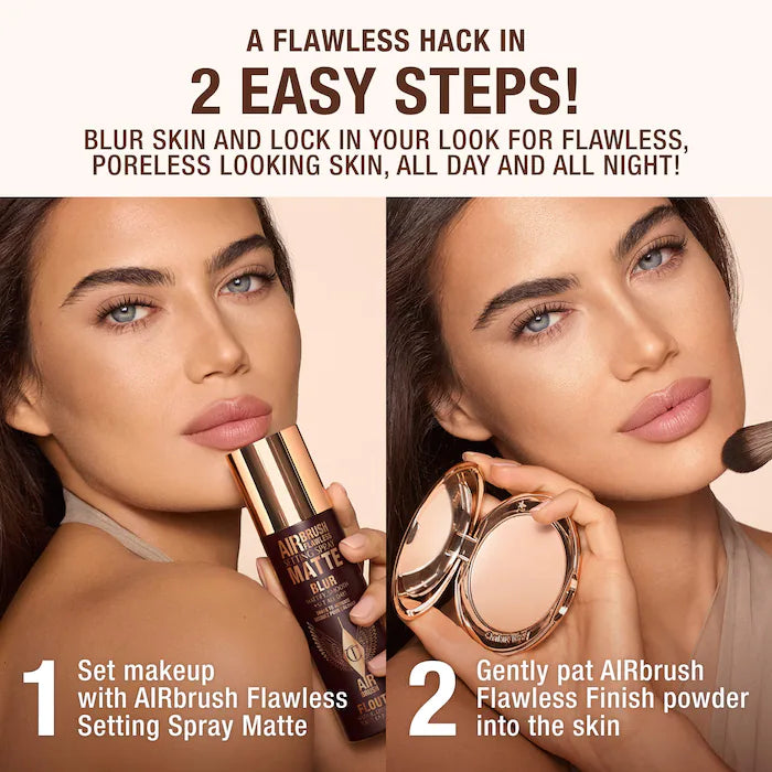 Airbrush Flawless Matte Blurring & Waterproof Setting Spray - Sephora Sale
