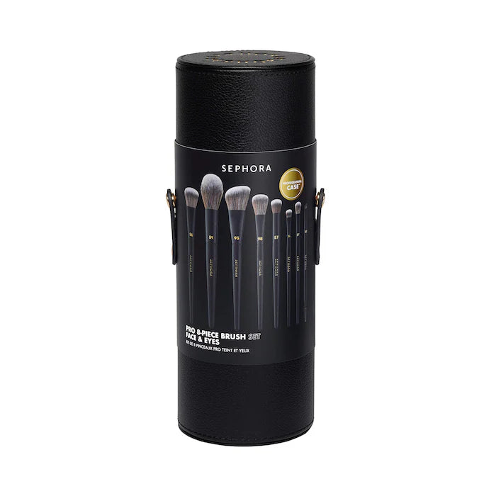 8-Piece Pro Face and Eye Brush Set - Sephora Sale