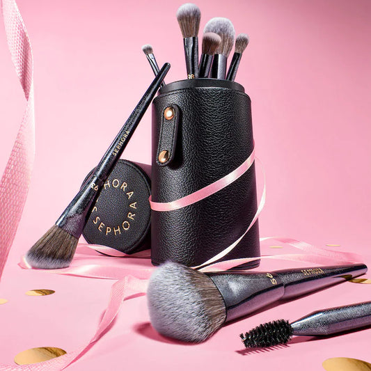 8-Piece Pro Face and Eye Brush Set - Sephora Sale