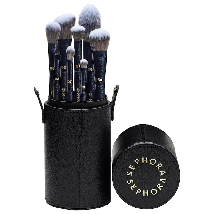 8-Piece Pro Face and Eye Brush Set - Sephora Sale