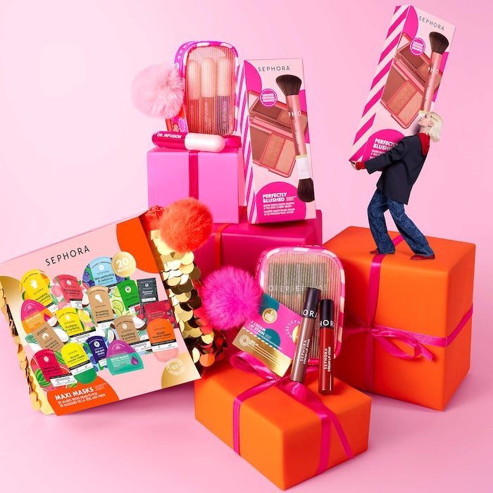 Perfectly Blushed Makeup Blush and Brush Set - Sephora Sale