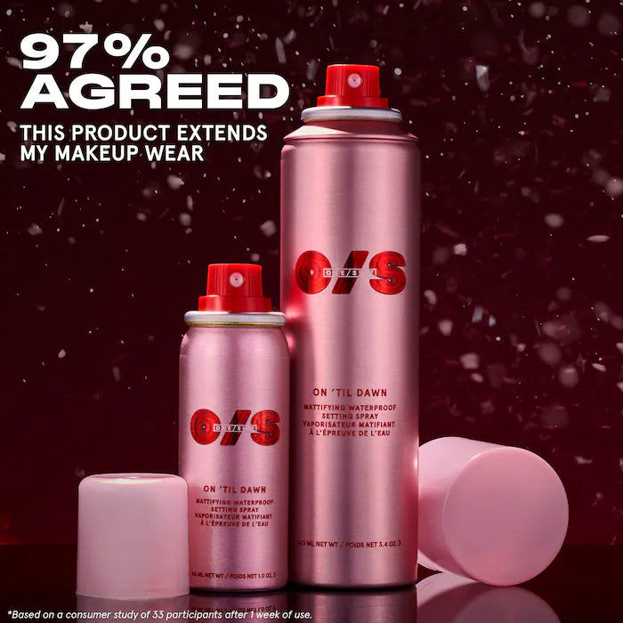 On 'Til Dawn Mattifying Waterproof Setting Spray Big & Bitty Duo - Sephora Sale
