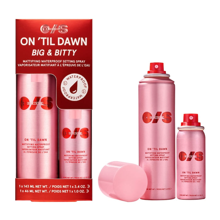 On 'Til Dawn Mattifying Waterproof Setting Spray Big & Bitty Duo - Sephora Sale