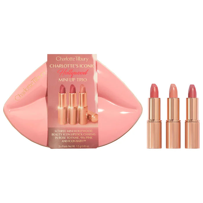 Mini Iconic Hollywood Lipstick Trio Gift Set - Sephora Sale