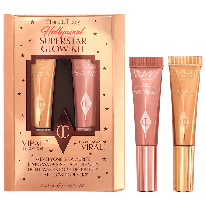 Mini Hollywood Superstar Beauty Highlighter Wand Duo Gift Set - Sephora Sale