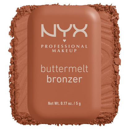 NYX Buttermelt Bronzer Guatemala bronceador y contorno en polvo compacto