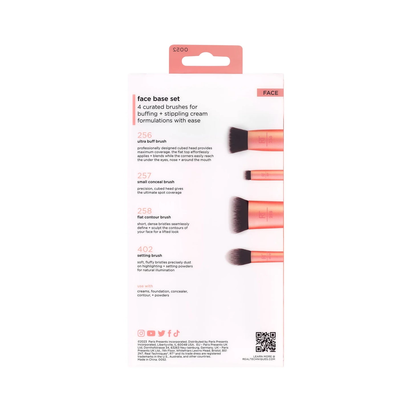 Face Base Makeup Brush Set - Bajo Pedido