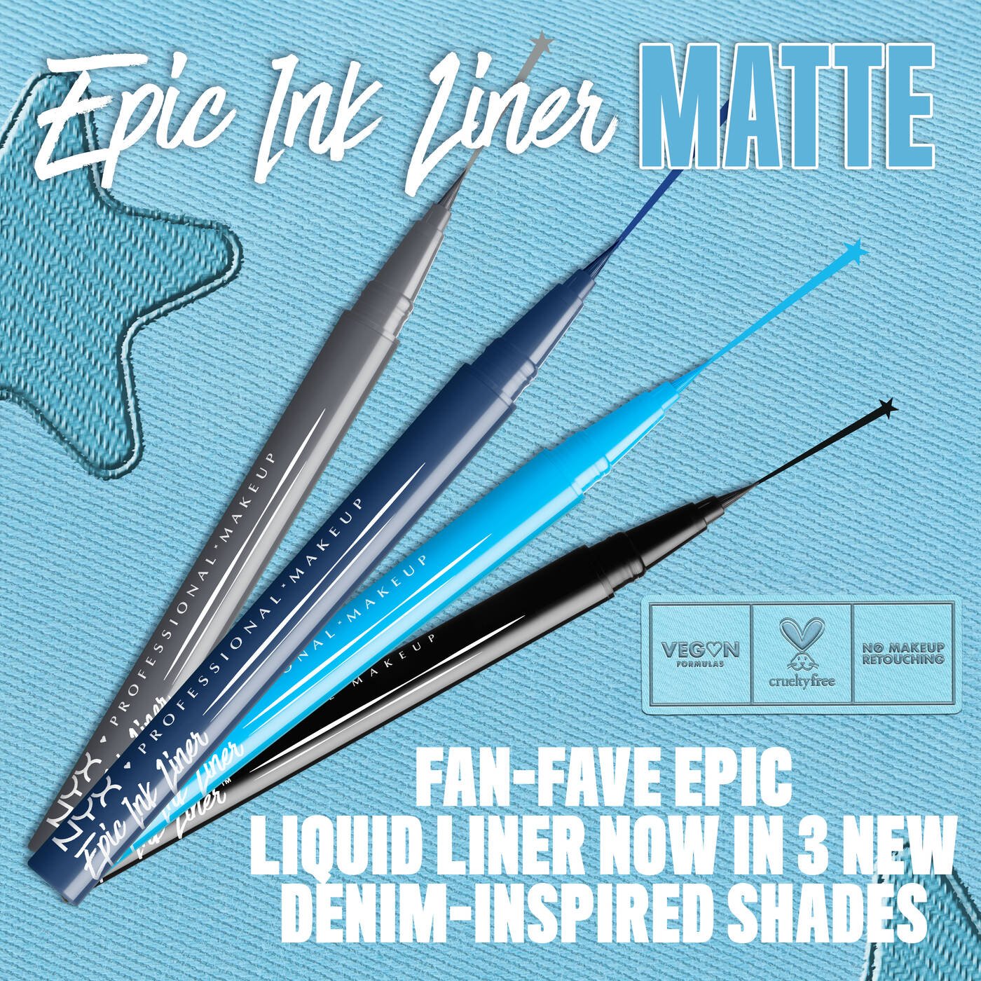 Epic Ink Waterproof Liquid Eyeliner