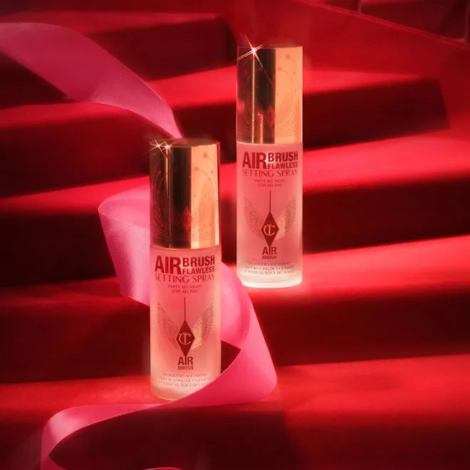 Mini Airbrush Flawless Hydrating & Waterproof Setting Spray Duo Gift Set - Bajo Pedido