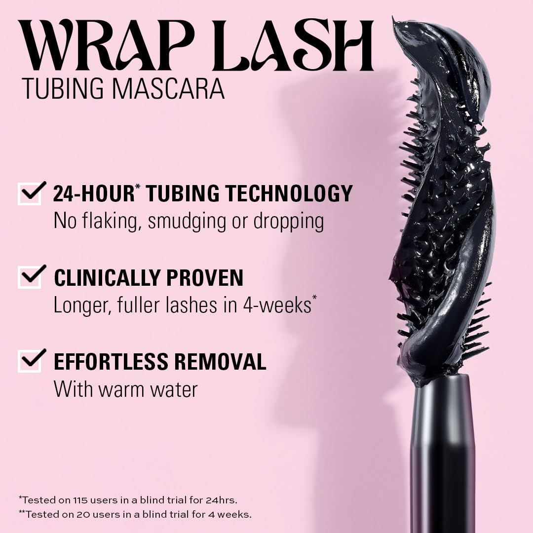 Wrap Lash Mega Extension & Volume Tubing Mascara