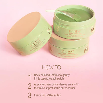 FortifEYE Toning Eye Patches with Collagen - Bajo Pedido