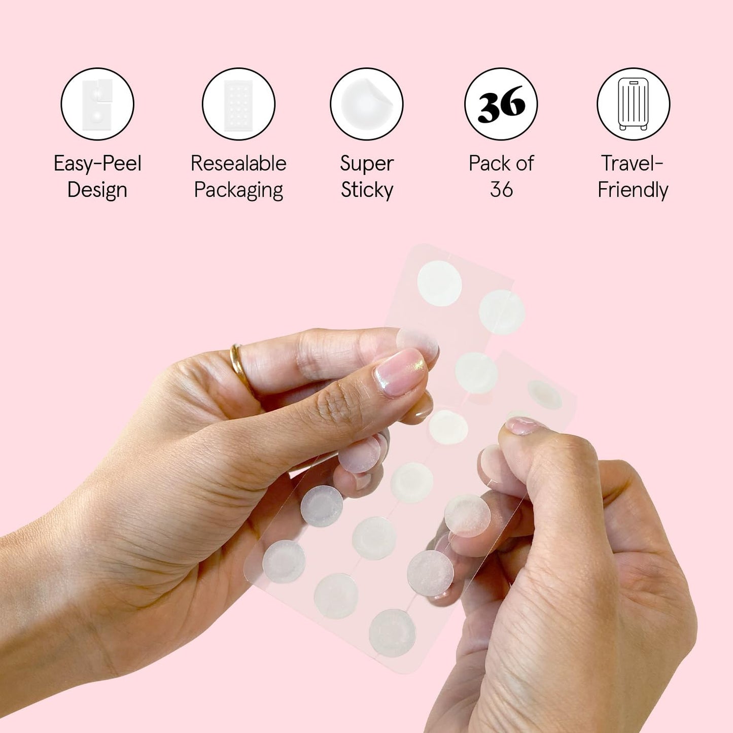 Hydrocolloid Clear Pimple Patches - Bajo Pedido